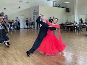 Dr. Elmar Selbach und Martina Becker, Masters IV S-Standard